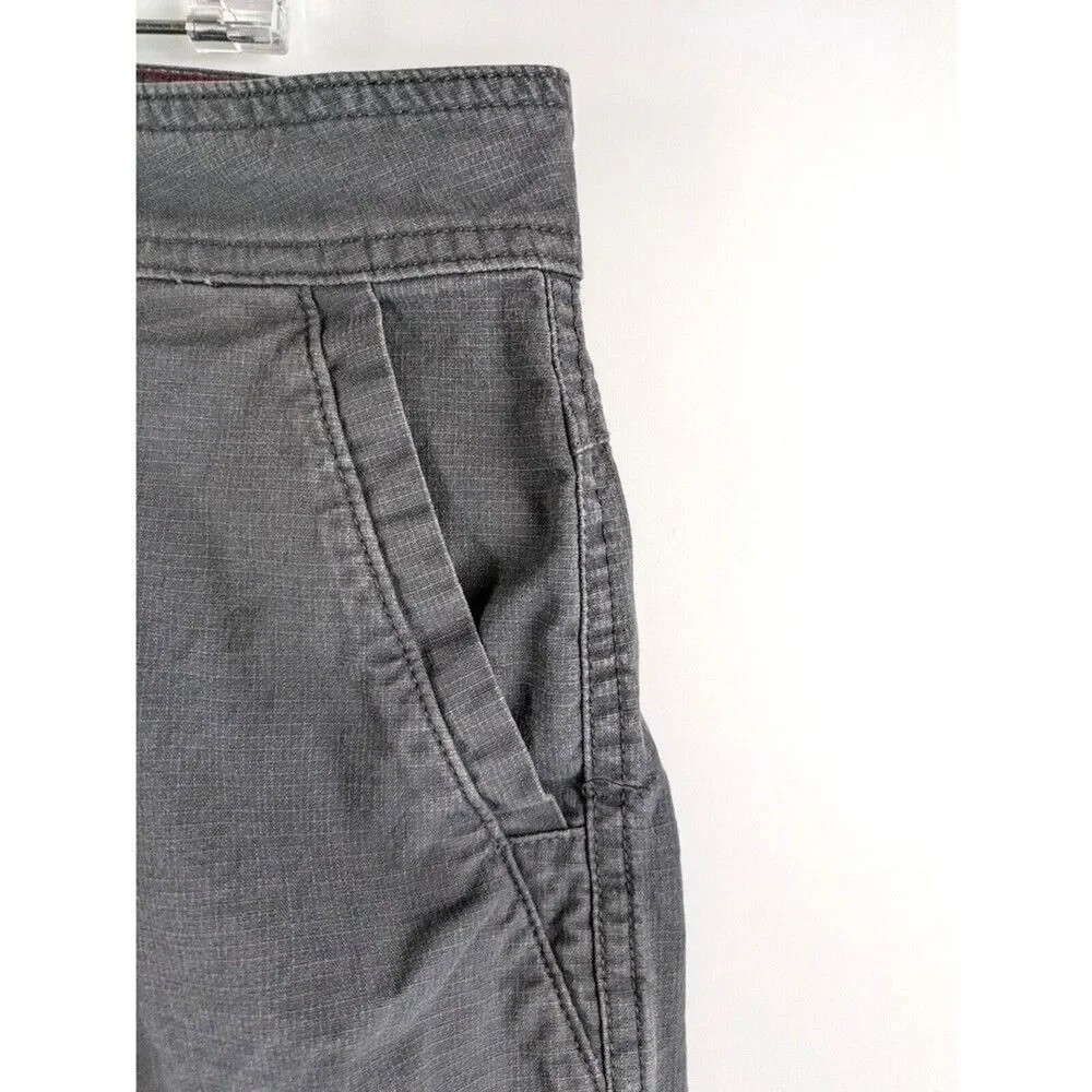 Eddie Bauer Womens Gray Chino Shorts Size 14 - Picture 3 of 11